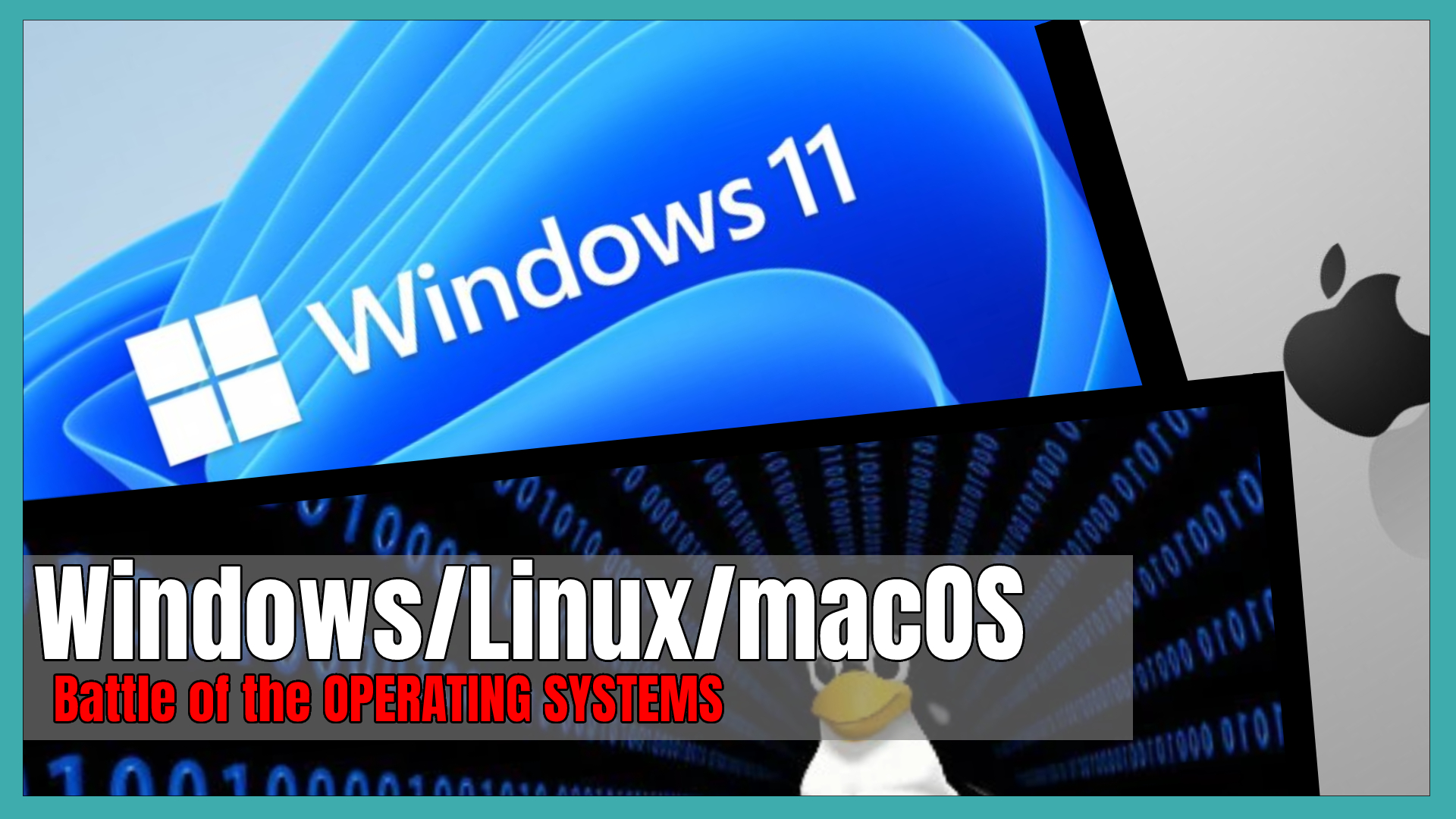 Linux vs Windows vs macOS