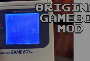 original gameboy dmg backlight mod