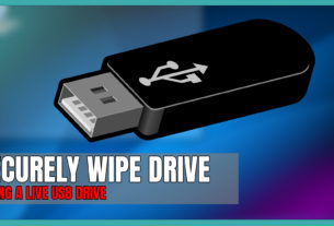 securely wipe drive